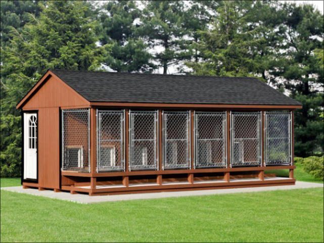 Outdoor Dog Kennels Multiple Styles Sizes Available