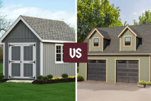 Featured image for Shed Vs Garage: Which Is Right For You? 