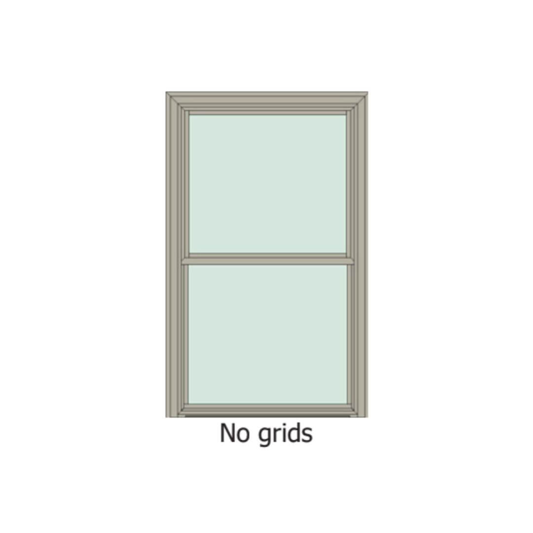 Window with no grids